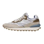 Suede and technical fabric sneakers QWARK HYPE MAN