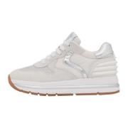 Suede and technical fabric sneakers MARAN POWER