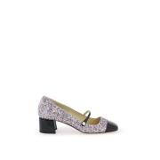 Glitter Mary Jane Pumps