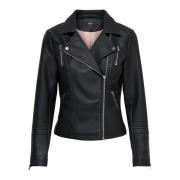 15153079 - ONLGEMMA FAUX LEATHER BIKER OTW NOOS