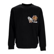 Tiger Crewneck Sweatshirt Sort Streetwear