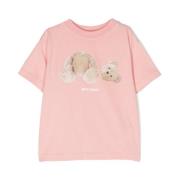 Pink Bear Grafisk T-shirt