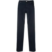 Marineblå Denim Straight-Leg Jeans