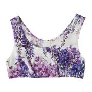 Blomstret ikonisk logo cropped top