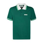 Pique Polo Green Shirt