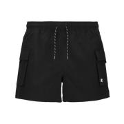 Nylon Sort Boxershorts Ripstop Stil