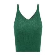 Grøn Alpaca Merino Tank Top