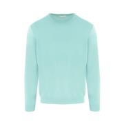 Cashmere Sweater Nogal Farve Italien Lavet