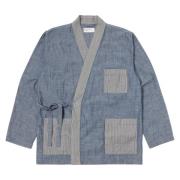 Indigo Patched Kyoto Work Jacket