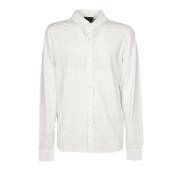 Hvid Jersey Skjorte