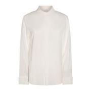 Hvid Skjorte Regular Fit Button-Down Krave