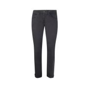 Slim Fit Grå Jeans Blyfarve