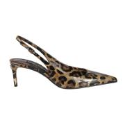 Leopard Print Stiletto Pumps