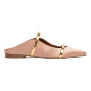 Nude Ballerina Flats Curvy Silhouette