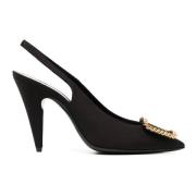 Sorte Sulpice Slingback Pumps