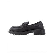 Chunky Platform Loafers - Sort