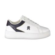 Hvid Polyester Sneaker