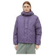 Stjerne Print Puffer Jakke