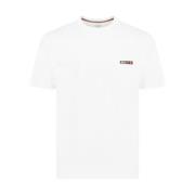 Stribet Broderet T-shirt