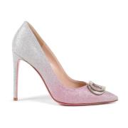 Glitter Pump i Degrade Pink