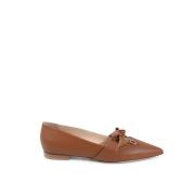 Stilfulde Læder Ballerina Flats