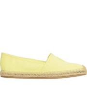 Gule Tulipan Broderede Espadriller