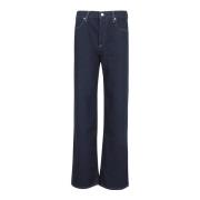 ANNINA High Rise Straight Leg Jeans