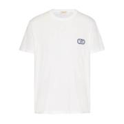 Hvid Bomuld VLogo T-Shirt