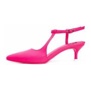 Luksus Klassiske Pumps - Fuchsia