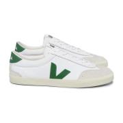 Canvas Volley Sneaker Hvid Emeraude