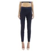 Slim Fit High Waist Trousers