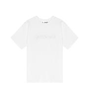 Hvid Bomulds T-shirt Clyde Model