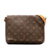 Pre-owned Canvas louis-vuitton-tasker