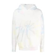 Tie-Dye Logo Patch Hoodie Sweater