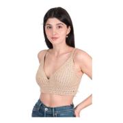 Intrikat Hæklet Bralette Top