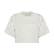 Broderet Cropped Tee