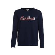 Kvinders Crewneck Sweatshirt med Front Print