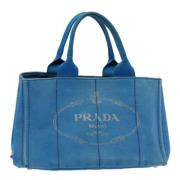 Pre-owned Canvas prada-tasker