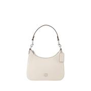 Konvertibel Crossbody Taske - Læder - Beige