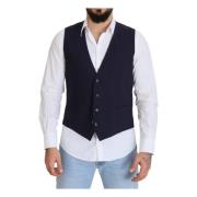 Elegant mørkeblå formel vest