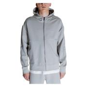 Præget Logo Sweatshirt Kollektion Bomuld Polyester Elastan