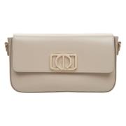 Kvinders Lille Beige Baguette Håndtaske ER00115407