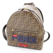 Pre-owned Stof fendi-tasker