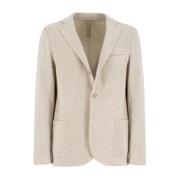 Melange Single-Breasted Jacket