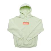 Begrænset udgave Lime Box Logo Hoodie