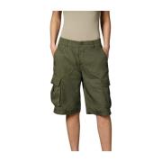 Victoria Cargo Bermuda Shorts Grøn