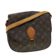 Pre-owned Canvas louis-vuitton-tasker