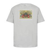 T-shirt med print