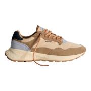 Suede Sneakers med Memory Foam Indersål