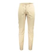 Beige Bomuld Chinos Bukser